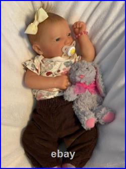 Reborn Baby Doll Realborn Jennie Awake With HUGE Accessory Lot With CoA