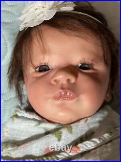 Reborn Baby Girl Newborn Doll 19 Realborn Christopher Awake Slight Boo Boo Baby