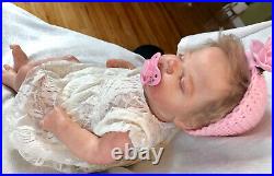 Reborn Esmae By Cassie Brace SOLD OUT beautiful newborn-preemie Girl