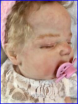 Reborn Esmae By Cassie Brace SOLD OUT beautiful newborn-preemie Girl