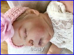 Reborn Esmae By Cassie Brace SOLD OUT beautiful newborn-preemie Girl