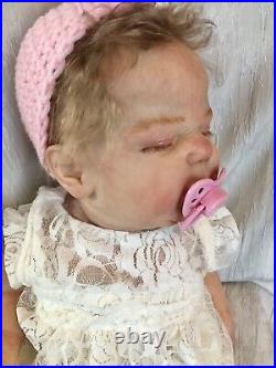 Reborn Esmae By Cassie Brace SOLD OUT beautiful newborn-preemie Girl