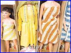 Remco Littlechap Family Dolls, 4 Doll Lot, Dr. John, Lisa Judy Libby, Boxes, GR8