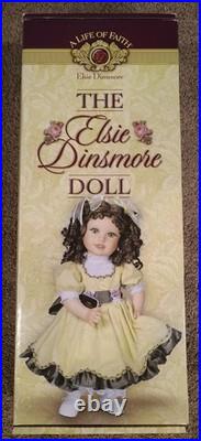 Retired Life of Faith Elsie Dinsmore Doll with Original Box, Mint Condition Retired Life of Faith Elsie Dinsmore Doll with Original Box, Mint Condition