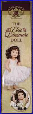 Retired Life of Faith Elsie Dinsmore Doll with Original Box, Mint Condition