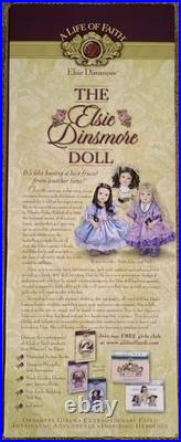 Retired Life of Faith Elsie Dinsmore Doll with Original Box, Mint Condition