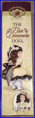 Retired Life of Faith Elsie Dinsmore Doll with Original Box, Mint Condition