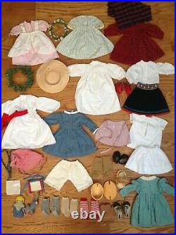 Retired Pleasant Company American Girl Kirsten Larson Doll 18 In Clothes Lot 30