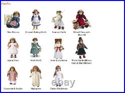 Retired Pleasant Company American Girl Kirsten Larson Doll 18 In Clothes Lot 30