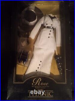 Rose Official Vinyl Doll 16 Titanic Blue White Boarding The Franklin Mint Nrfc