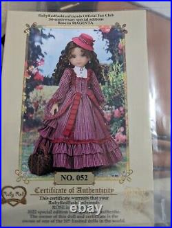 Ruby Red Fashion Friends Fan Club Anniversary Doll Rose No Dress, Boots, Hat
