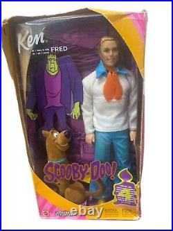 SCOOBY DOO Barbie & Ken Dolls Fred, Shaggy, Velma, Daphne, Scooby-Doo