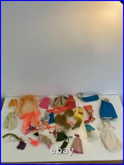 STUNNING Vintage Dawn and Her Friends CASE WithDolls Topper Clothing Huge Lot