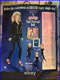 Sandy Doll from movie Grease and wardrobe change. Franklin Mint