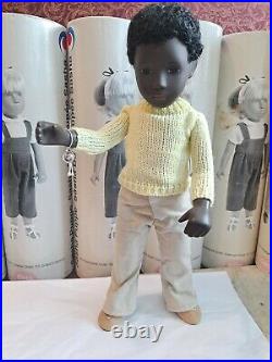 Sasha Doll Black Boy Caleb 4-309 Wrist Tag, Box, Mint
