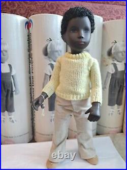 Sasha Doll Black Boy Caleb 4-309 Wrist Tag, Box, Mint