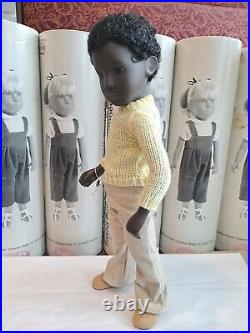 Sasha Doll Black Boy Caleb 4-309 Wrist Tag, Box, Mint