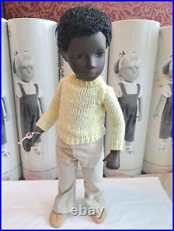 Sasha Doll Black Boy Caleb 4-309 Wrist Tag, Box, Mint