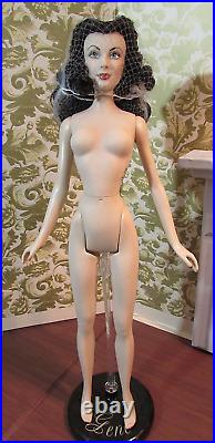 Scarlett O'Hara BBQFranklin Mint 15 Nude Vinyl Portrait Doll ONLY