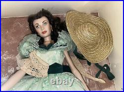 Scarlett O'Hara GONE WITH THE WIND Franklin Mint Vinyl Portrait Doll BBQ Doll