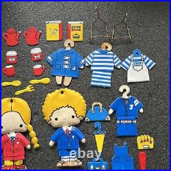 Showa Retro Sanrio Patty Jimmy Dress-Up Vinyl Doll Vintage Sanrio Mint