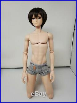 Smart Doll Eiji Discontinued Milk 1/3 Doll and Clothes Lot