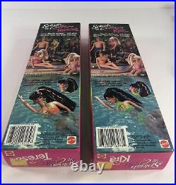 Splash n Color Barbie Lot of 6 New in Box Set RARE HTF MAGIC SPLASH DOLL SET