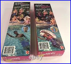 Splash n Color Barbie Lot of 6 New in Box Set RARE HTF MAGIC SPLASH DOLL SET