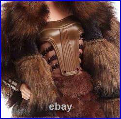 Star Wars CHEWBACCA X BARBIE Doll Platinum Label GMM96 NRFB Tissue Intact