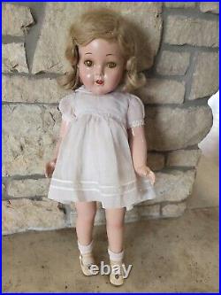Super Rare 1938 Madame Alexander 23 Composition Lilibet Princess Elizabeth Doll
