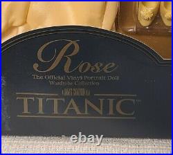 TITANIC ROSE STROLLING GOWN 16 VINYL PORTRAIT DOLL WARDROBE FRANKLIN MINT New