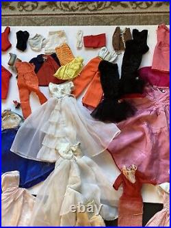 TLC Lot Vintage Mattel Barbie Ken Skipper Midge Dolls/Clothes/Accessories 1960's