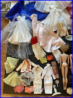 TLC Lot Vintage Mattel Barbie Ken Skipper Midge Dolls/Clothes/Accessories 1960's