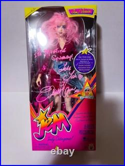 TLS 40th Anniversary Jem & Holograms Doll Autographed By Samantha Newark MISB