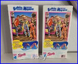 TWO Vintage Hasbro 1993 Surprise Jeans Sindy & Paul Dolls NRFB