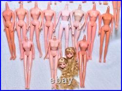 Takara Japan JENNY Doll Licca Photogenic Body Lot for OOAK 26 Pieces