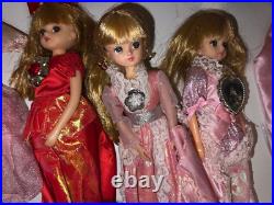 Takara Licca Dolls and Clothing Lot