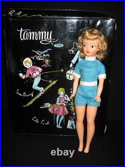 Tammy Doll with Case and Clothing and Accessory Lot Ideal Toys