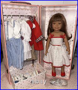 The Doll Factory EURO GIRL DIANA COLLECTION 18 VINYL DOLL WithCase & Clothes Lot