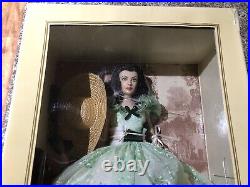 The Franklin Mint Gone With The Wind Scarlett O'Hara Vinyl Portrait Doll