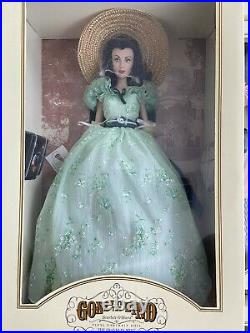 The Franklin Mint Gone with the Wind Scarlett O'Hara Doll 7 Gowns Dresses NIB