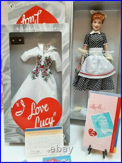 The Franklin Mint I LOVE LUCY 16 vinyl doll w Scheming To Get Into Pictures