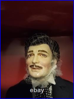 The Franklin Mint Twelve Oaks BBQ Rhett Butler Portrait Vinyl Fashion Doll