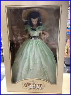 The Franklin Mint Vinyl Portrait Doll Scarlett O'Hara Gone with the Wind new