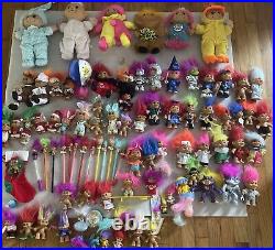 Troll Dolls Massive Lot Of 89 Collectible RUSS 1970s- 1990s 12-2 Specialties