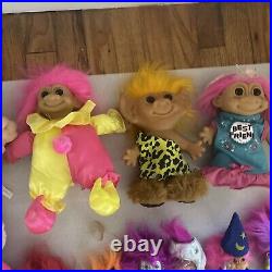 Troll Dolls Massive Lot Of 89 Collectible RUSS 1970s- 1990s 12-2 Specialties