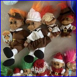 Troll Dolls Massive Lot Of 89 Collectible RUSS 1970s- 1990s 12-2 Specialties
