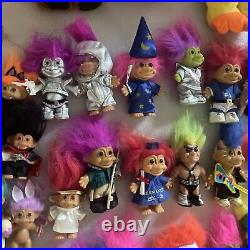 Troll Dolls Massive Lot Of 89 Collectible RUSS 1970s- 1990s 12-2 Specialties