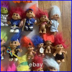 Troll Dolls Massive Lot Of 89 Collectible RUSS 1970s- 1990s 12-2 Specialties