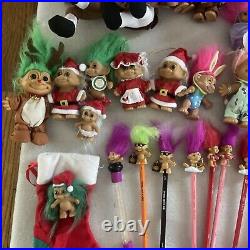 Troll Dolls Massive Lot Of 89 Collectible RUSS 1970s- 1990s 12-2 Specialties